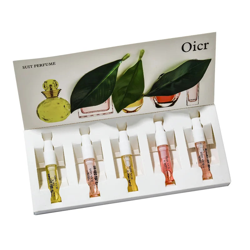 5*3ml original women's perfume gift Box five-piece set fresh and long-lasting fragrance plant floral fragrance eau de Toilette