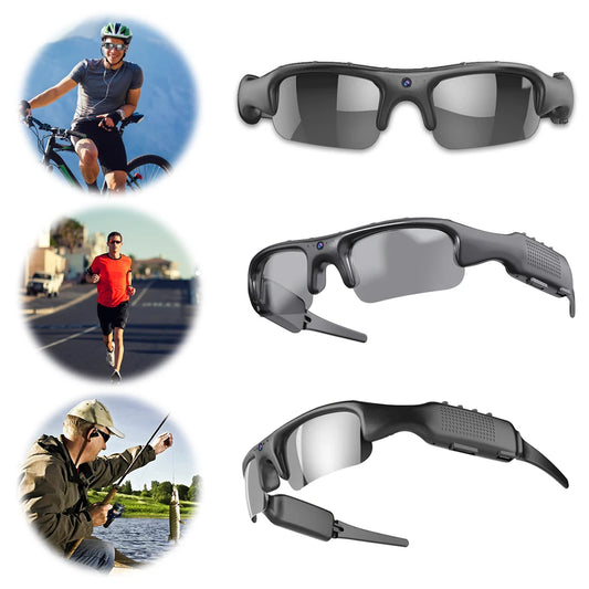 Camera Smart HD 1080P WIFI Sports Glasses With Camera and Audio Recording Glasse