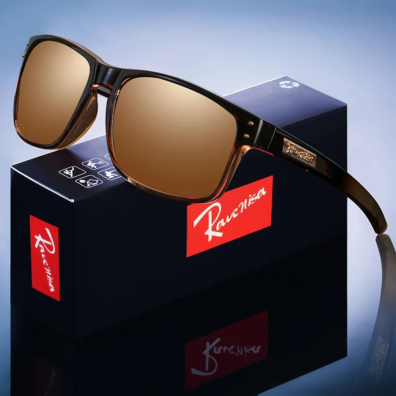 Sport Fashion Square Polarized Sunglasses man TR90 Fashion Driving Fishing UV400 Eyewear