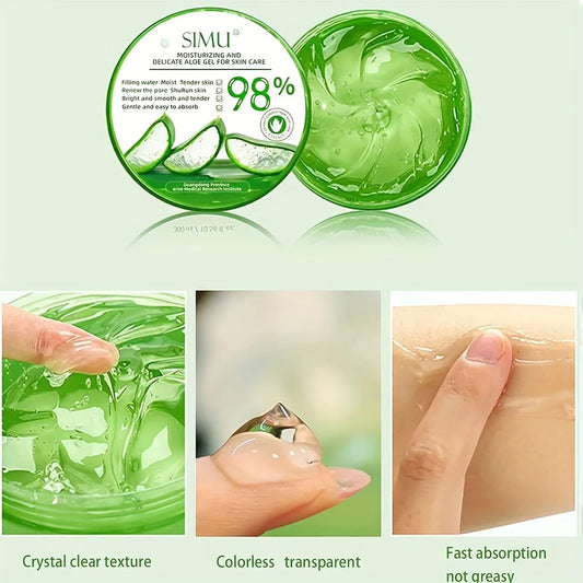 Moisturizing Aloe Vera Gel Hydration - Meticulous Skin Care