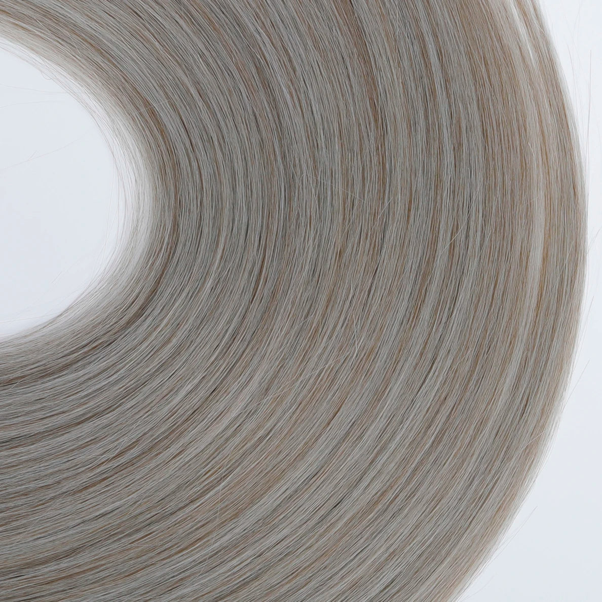 Magicae Braiding 28inches Hair 72cm Heat Resistant Ash Blonde Ombre Brown Sliver White 60# Cold Fusion Micro Crochet Hair Weave