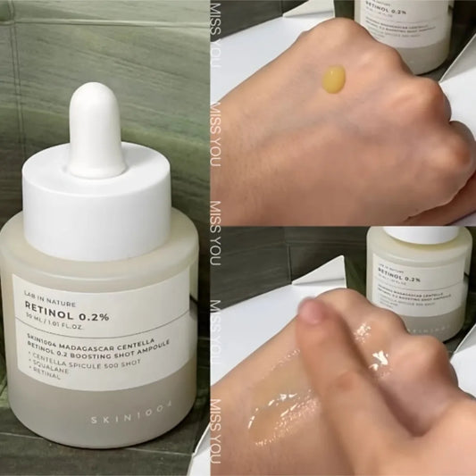 SKIN1004 Centella Retinol 02% Serum 30ml Facial Anti Aging Essence Lifting Firming Skin Care Pore Minimizing Treatment Smoothing