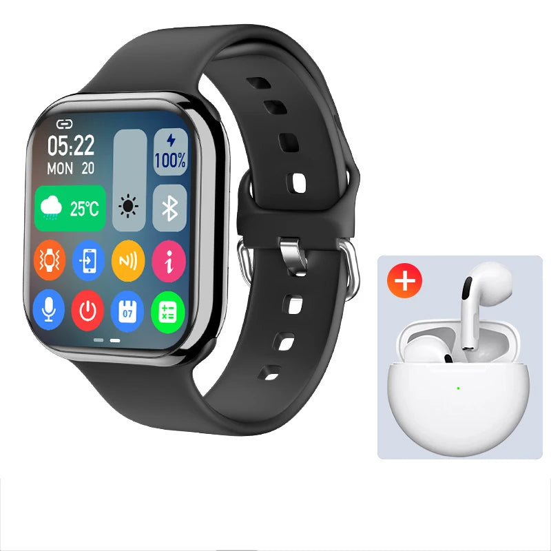 2025 New NFC S10 MAX watch Bluetooth Call Smart Watch Women Watches Men Sport Fitness Tracker Heart Rate Smartwatch For earphone