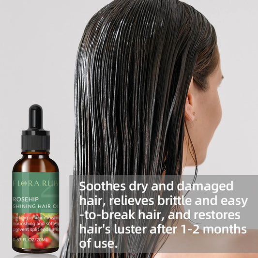 Hair Growth Serum Fast Growing Hair Essential Oil Beauty Hair Care 20ml Dense Regrowth Ginger Hair Promoting Regeneration