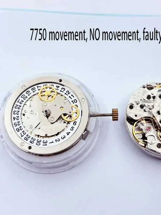 Watch accessories China Dandong 7750 movement, NO sport, faulty movement