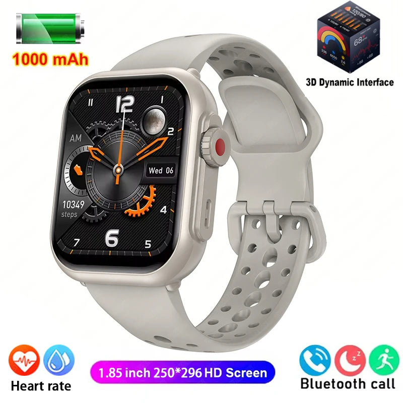 Smart Watch Ultra 2 SE Men Women 1000mAh AMOLED Heart Rate 100+Sport Bluetooth Call GPS Track Waterproof Smart Watch For Apple