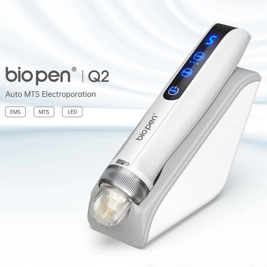 Bio Pen Q2 EMS Microneedling Beauty Device 9pins 14pins 25pins Titanium Derma Pen Needle Cartridge For Skin Care & Hair Growth