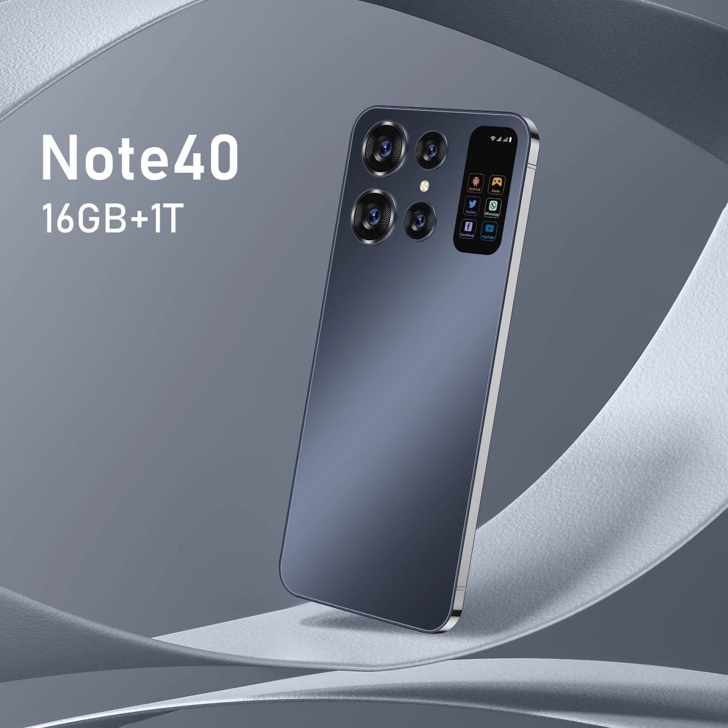 Global Edition Note 40 2025 New 7.0inch HD Original Smart Dual Card 7000mAh Battery Facial Recognition Function
