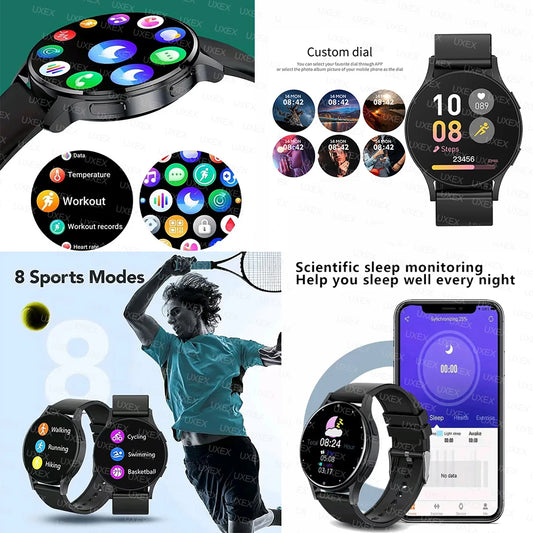 2025 New Business Smartwatch Men 1.32" inch Bluetooth Call Fitness Tracker Smart Wearable Women Wireless Call Watch Android IOS