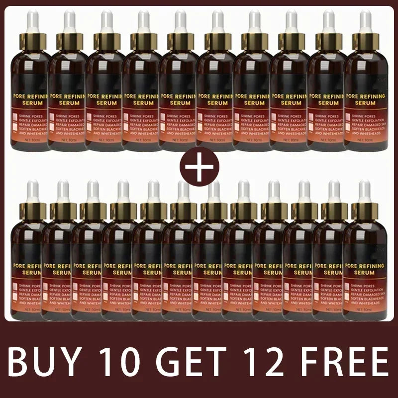 Pore Shrink Face Serum Remove Blackheads Acne Acidity Oil Control Repair Essence Moisturizing Nourish Pores Firming Facial Care