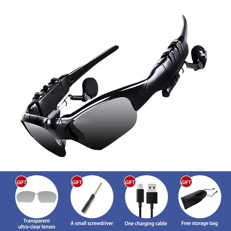 Xiaom Smart Sunglasses Photo Sense Camera Bluetooth Music Call Intelligent Recording Waterproof Glasses Outdoor Sports Cycling