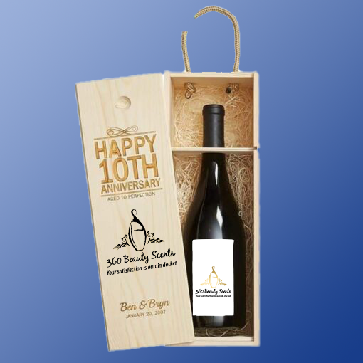 Wooden Whiskey/Wine Box