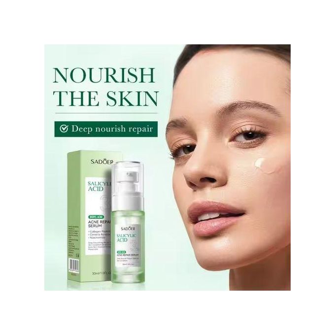 Acne Repair Serum with 3% Salicylic Acid Collagen Peptide and Niacinamide