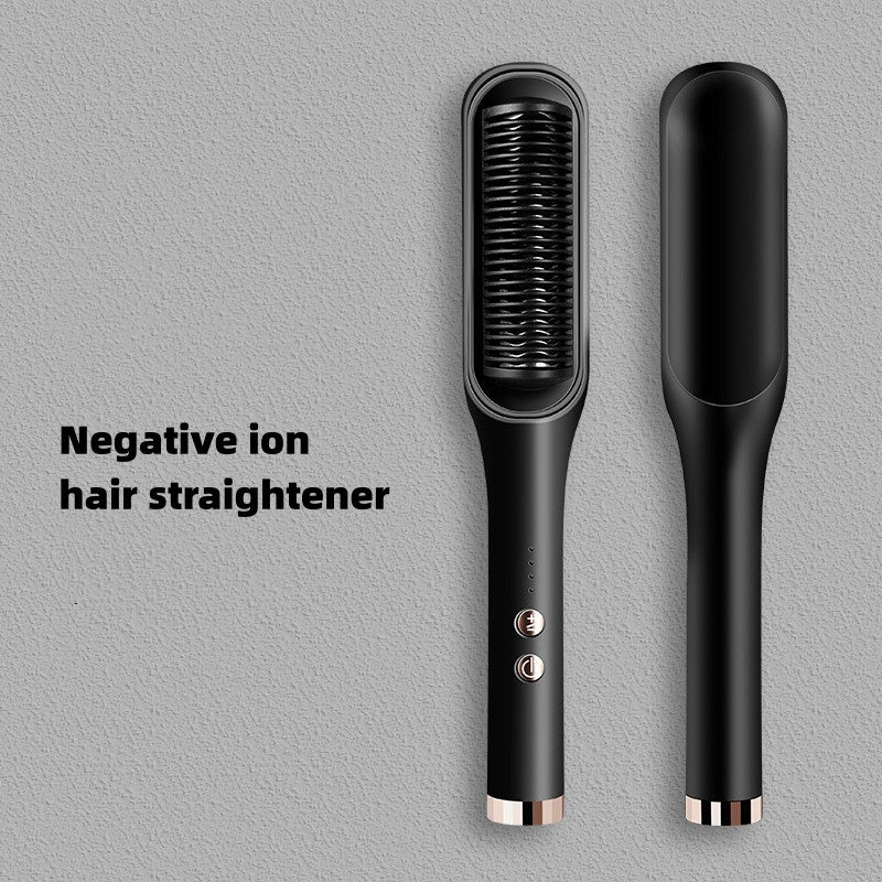 Hair Straightening Combs Negative Iron Straightener Lazy Straight Curling Double Use Hair Iron Hair Styling Tools hot comb Hot Comb