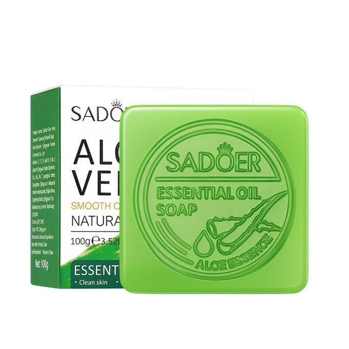 Aloe Skin Cleanser Bar - Bath Soap with Glycerin & Aloe Extract, Collagen, Hyaluronic Acid for Dark Spot Remover, Clean and Hydrate Skin,