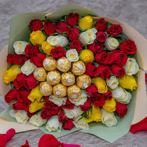 Amber Flower Bouquet