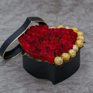 Ambition Flower Box Black