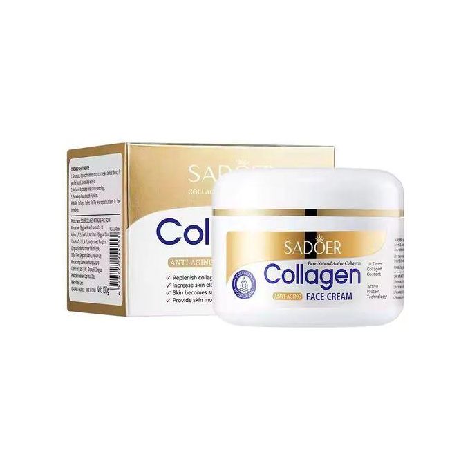 Anti Wrinkles Collagen Cream, Anti Aging Collagen, Moisturizing, Smoothing And Fades Fine Lines