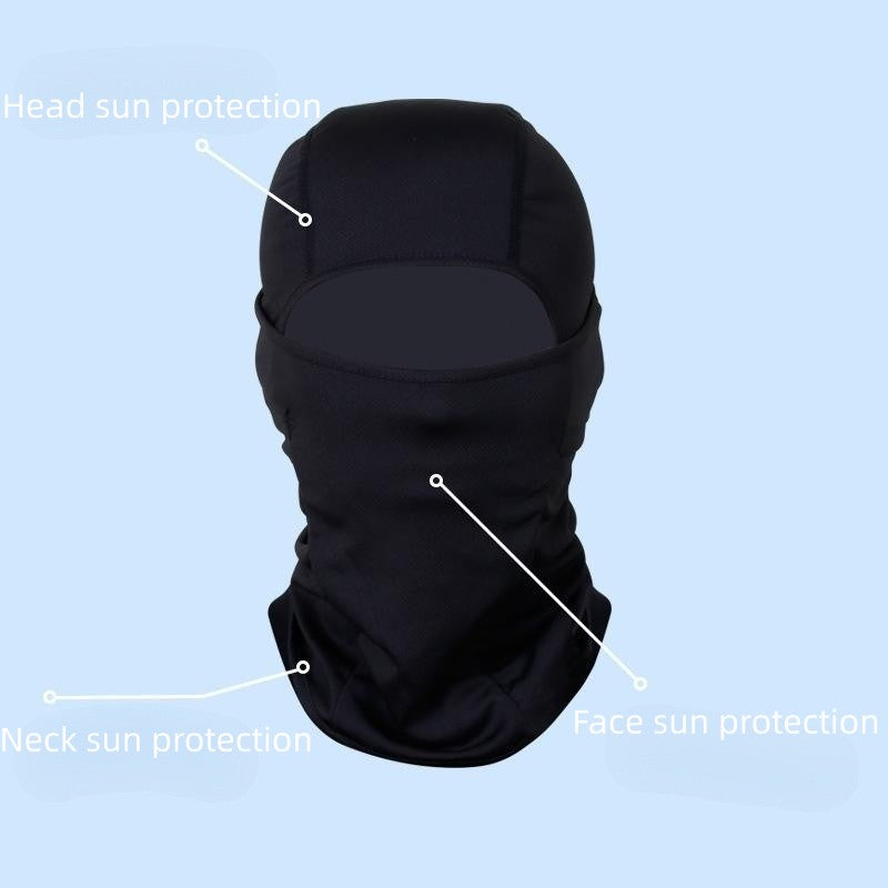 Outdoor sports riding mask balaclavas windproof dustproof breathable male and female motorcycle head cover facial sunscreen head set