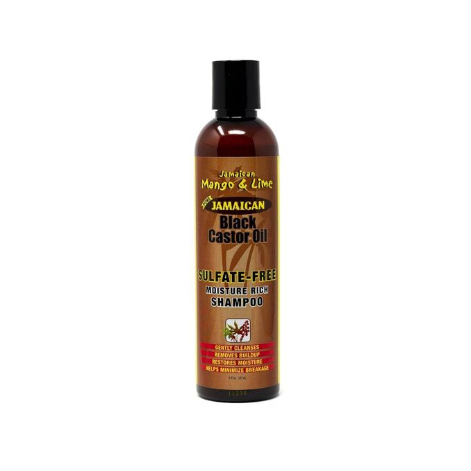 Black Castor Oil Shampoo Sulfate-Free 8oz