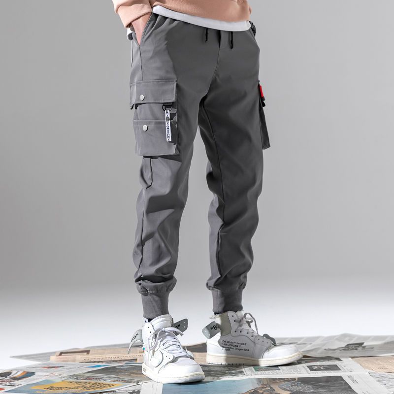 Men Cargo Pants Trousers Overalls Male Clothes Straight Trousers Joggers Pants