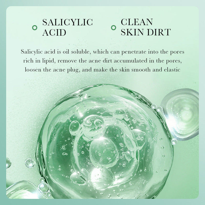 Skin care cleanser Removes Blackheads Deep Cleansing Gentle Pore Control Oil Control Moisturizing Shrinking Pore Cleanser Acne Cleanser Salicylic Acid