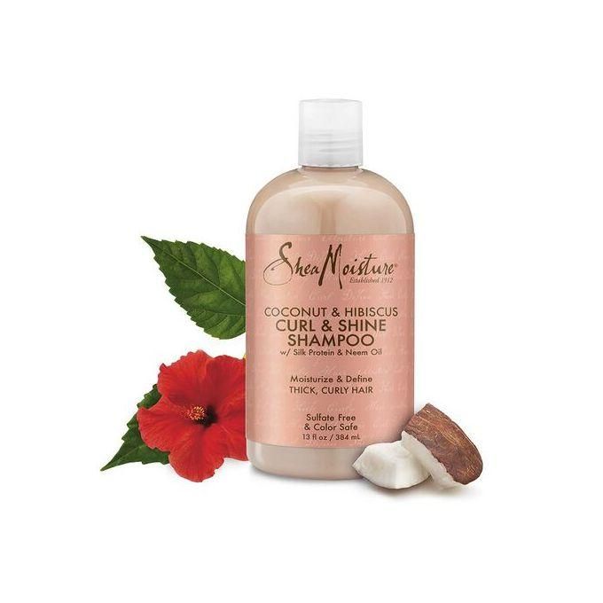 Coconut & Hibiscus Curl & Shine Shampoo - 13oz