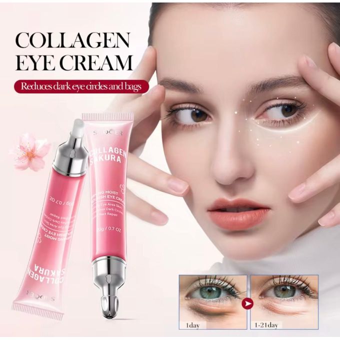 Collagen Eye Cream – Reduces Dark Circles, Puffiness & Eye Bags