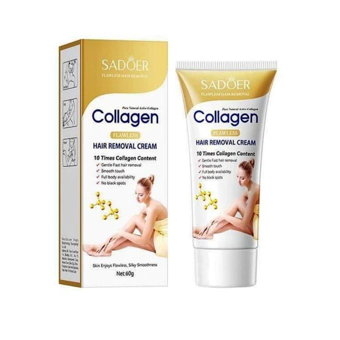 Collagen Flawless,Smoothness Hair Removal Cream
