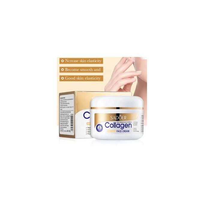 Collagen Premium Skin Cream - Anti Aging Face and Body Moisturizer, Intense Skin Hydration and Firmness