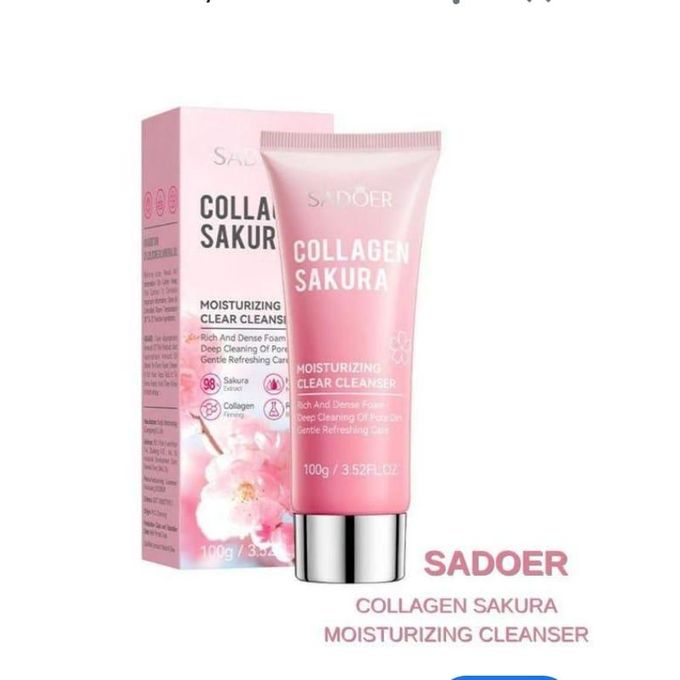 Collagen Sakura Moisturizing Clear Cleanser