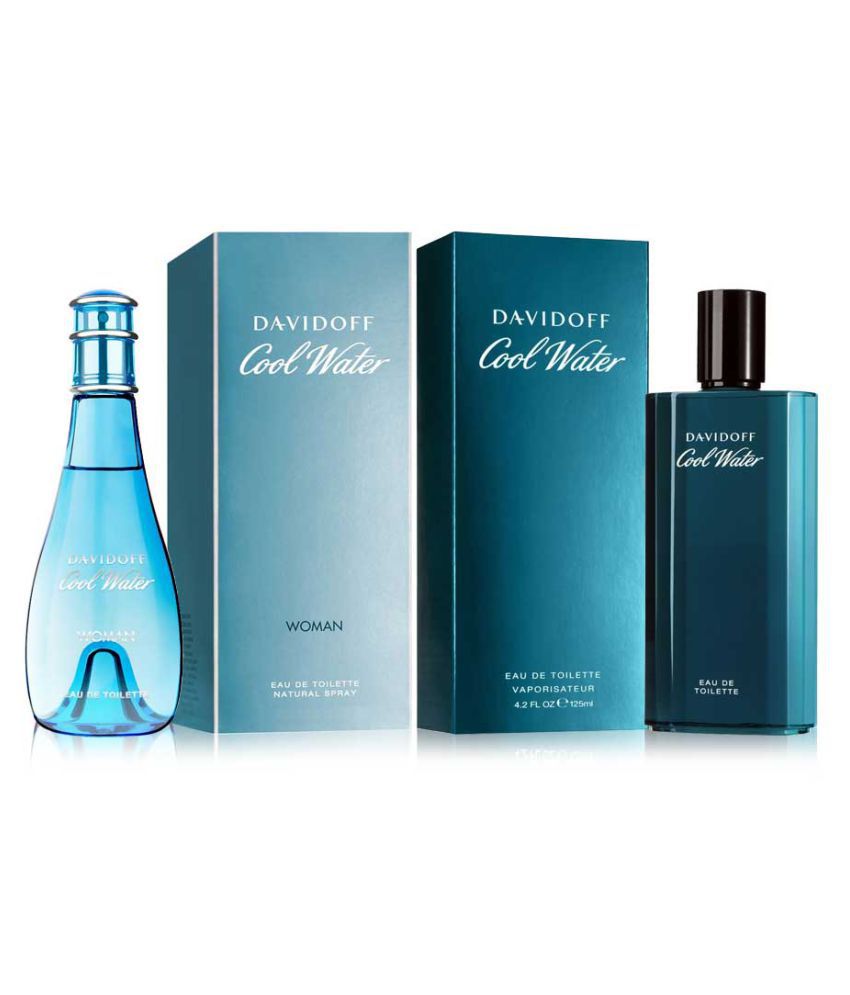 Cool Water For Men EDT and Women EDT Combo