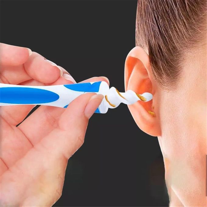 Cordless Safe Vibration Painless Vacuum Ear Wax Pick Cleaner