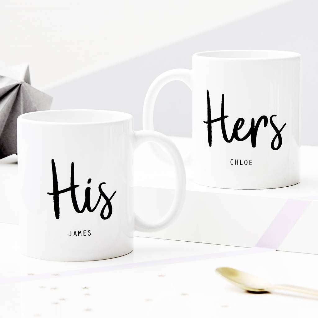Couple Coffee Mugs - Mugs for Gifts