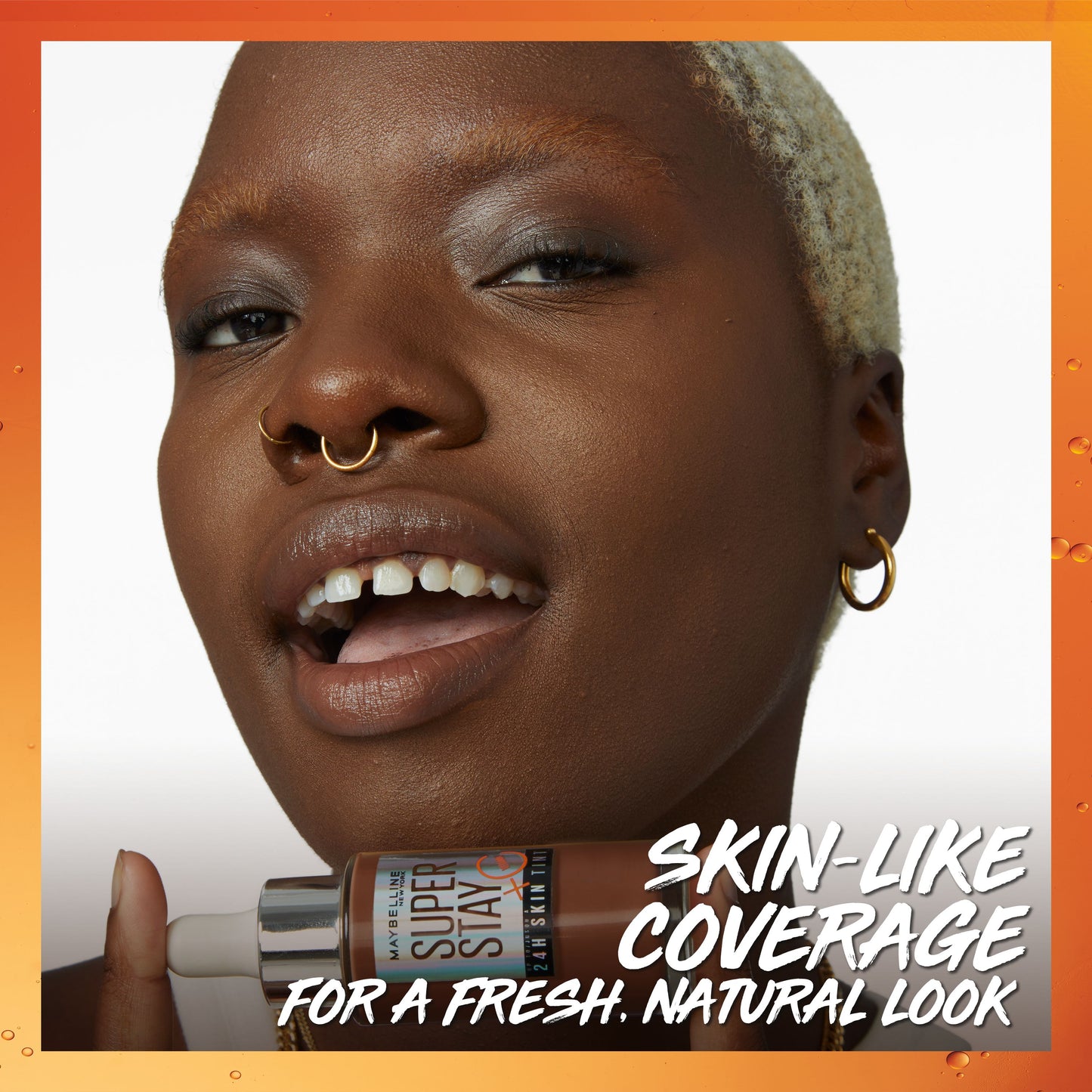 【Clearance Deal Only】Maybelline New York Superstay Skin Tint Shade 63 With Vitamin C