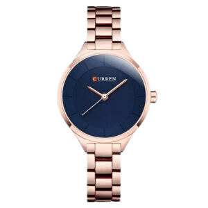 Curren C 9016 Blue Minimalist Ladies Watch