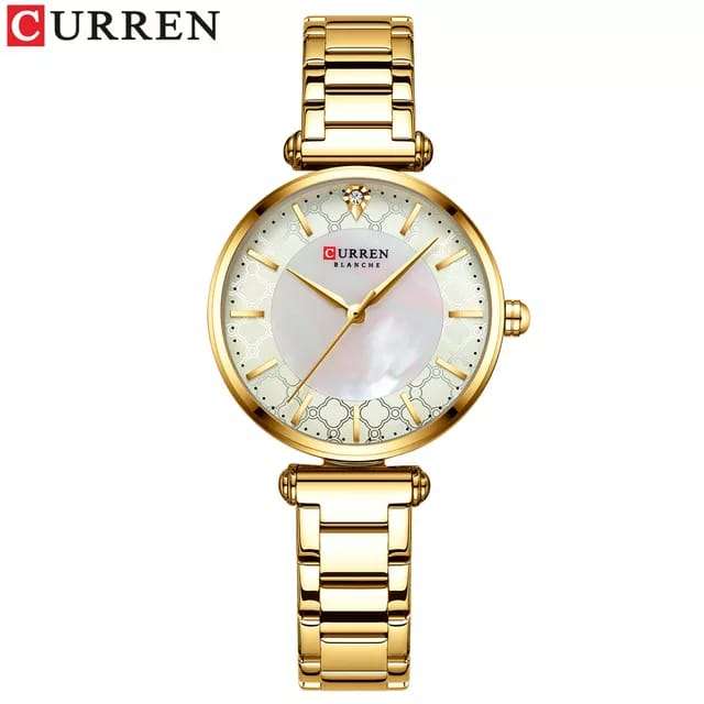 Curren Women's Gold Dial Watch | Gifts Ideas 1