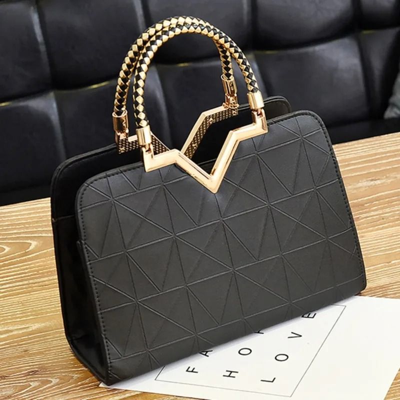 Fashion Women Handbag Classic Retro Shoulder Bag Commuting Crossbody Bag Designer Tote Bag Shoulder Messenger Office Work PU Leather Female Bag Ladies Luxury Handbag Fashion Elegant Shoulder Bag Girls