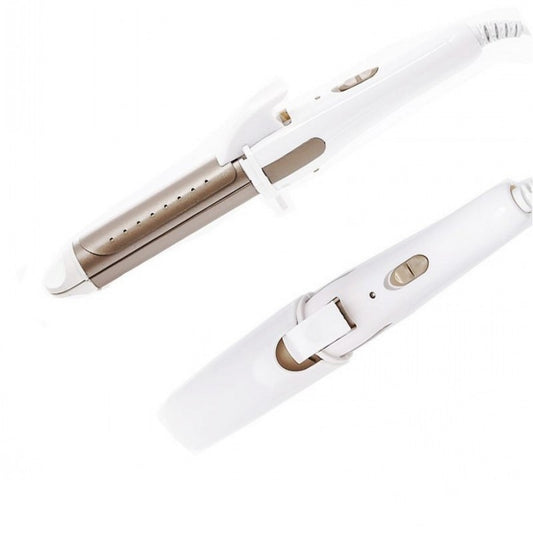 2 In 1 Curling Iron Hair Straightener Gold+6 Gifts