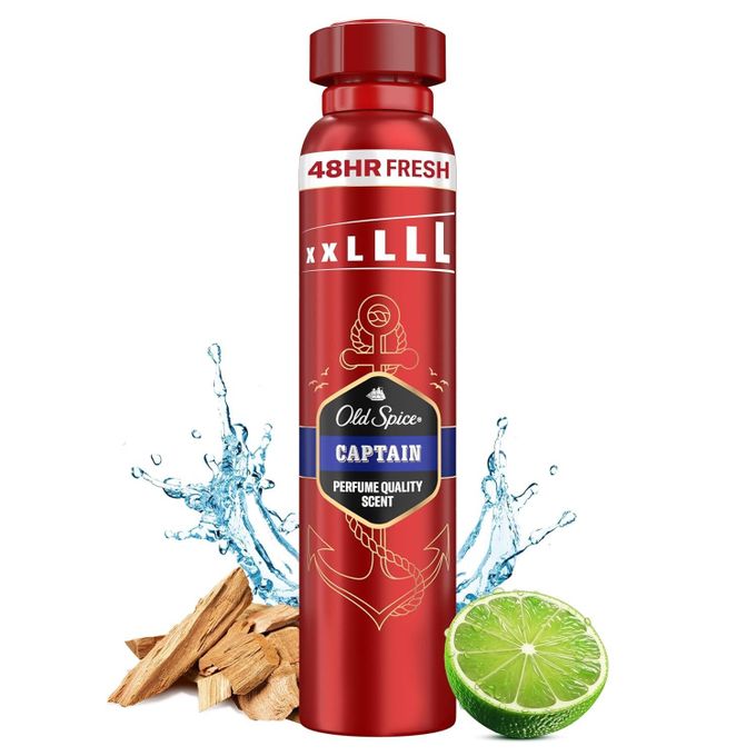 Deodarant Spray Captain 250ml