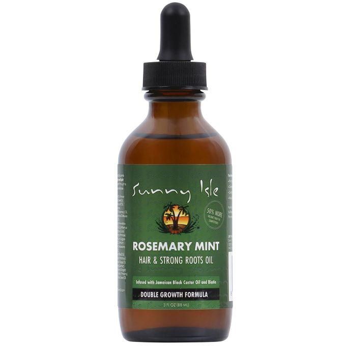 Double Hair Growth oil- Rosemary mint ,Infused with Biotin & Jamaican Black Castor Oil