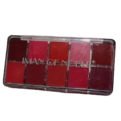 10 Color Lipstick Palette Matte Long Lasting Waterproof Nourishing Lip Stick Cream Palette - Angel Rose