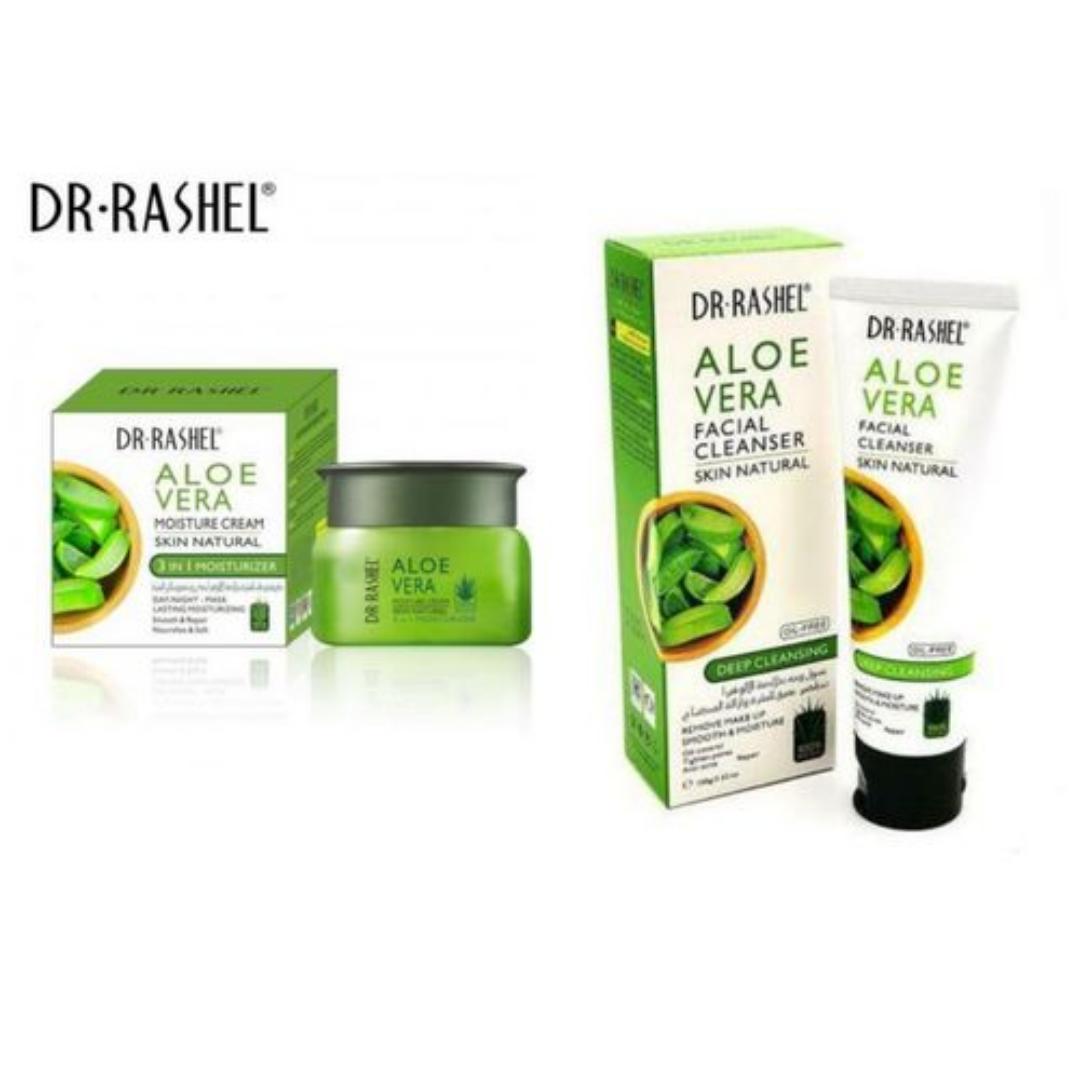 Dr. Rashel Aloe Vera Facial Cleanser With FREE 3 In 1 Moisturizer Cream
