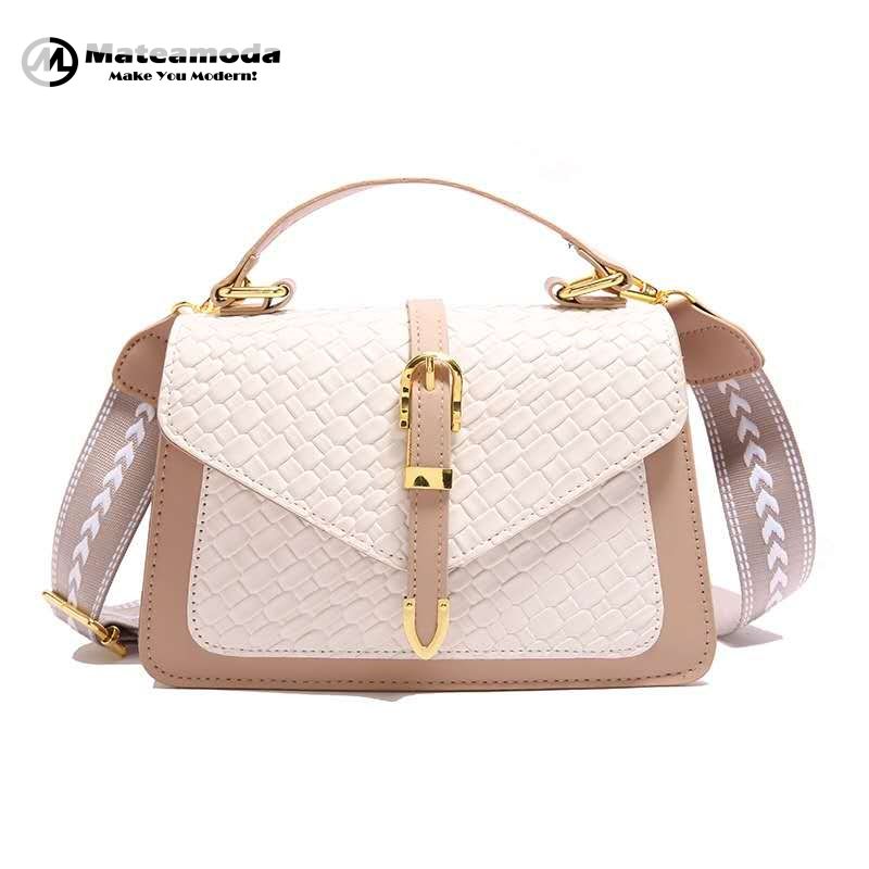 Mateamoda Luxurious Croc Pattern Sling Bag Crossbody Bag