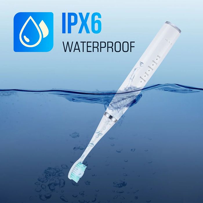 Electric Toothbrush Sonic Dental Teeth Whitening Kit Tooth Whitener Calculus Tartar Remover Tools Cleaner Stain Oral Care, Whitening Instrument Waterproof USB Fast Charging Device For Dental Brush