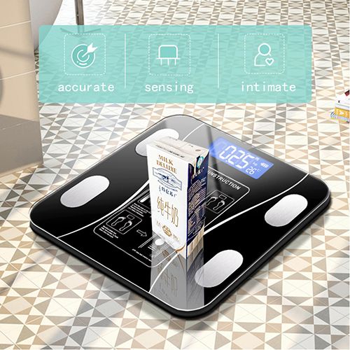 Weighing Scale Smart Bluetooth Body Scale Weight Scale Body Fat Scale Smart Wireless Digital Bathroom Weight Scale Body Composition Analyzer With Smartphone App Bluetooth-compatible Health Monitors
