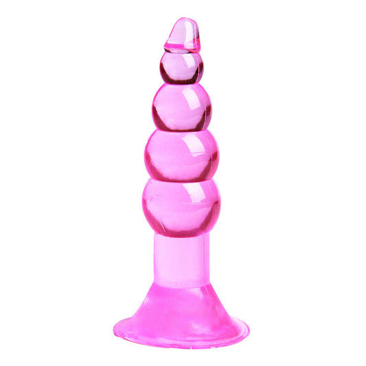 HW Silicone Anal Plug with suction Continuous shooting fun pull bead female male unisex sex products adult