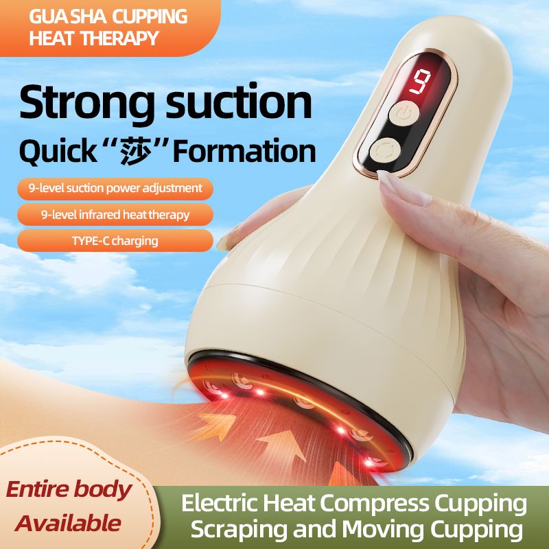 Massager Smart Electric Scraping Instrument Body massager Scraping and cupping device A massage device that takes care of your whole body Suitable for both men and women