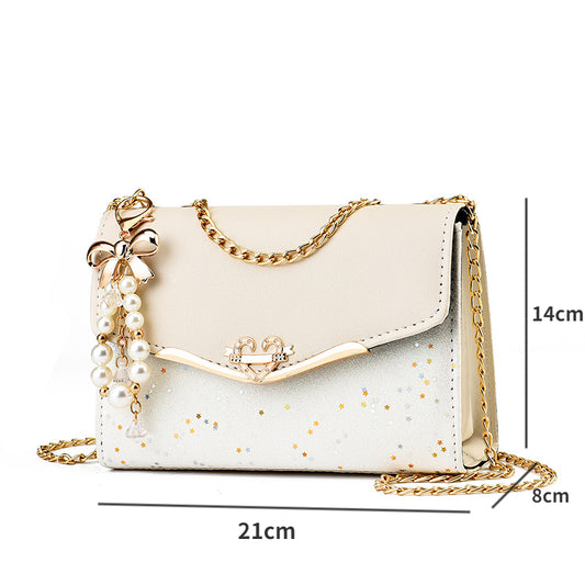 Rhinestone Handbag for Women Bag Diamonds Shoulder Bag Purse Ladies Female Crossbody Bag Shining Messenger Clutch Bags Square