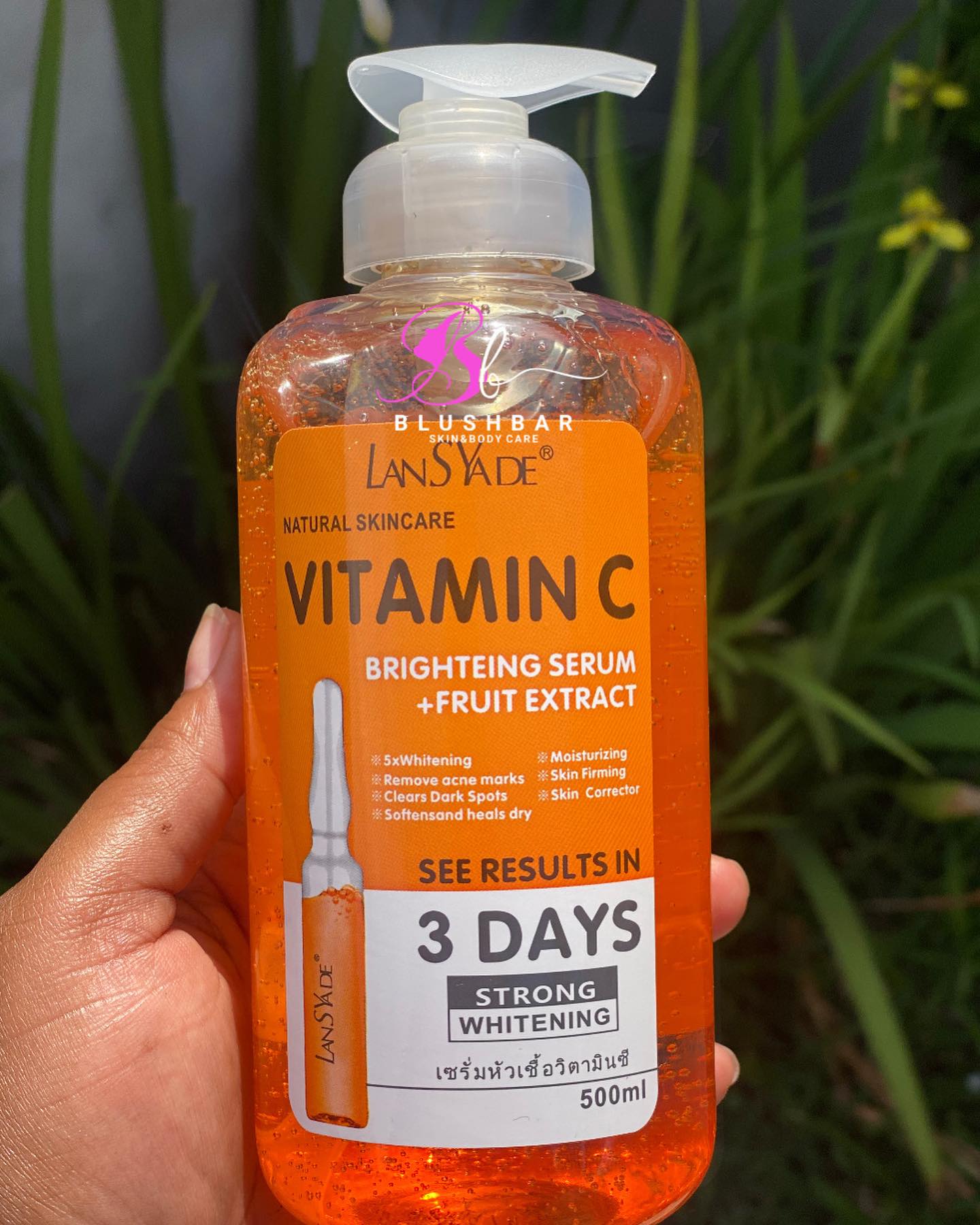 DR MEINAIER Vitamin C Serum for Face and Body Anti-Wrinkle Moisturizer Original Freckle Fade Dark Spot 500ml Anti-aging, Brightening Skin, Anti-acne Facial Serum